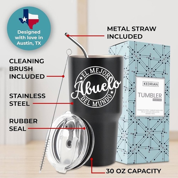 KEDRAIN NEW “Thank you For being Awesome”
Tumbler 30 oz 🫶🏻⭐️ - Picture 9 of 9